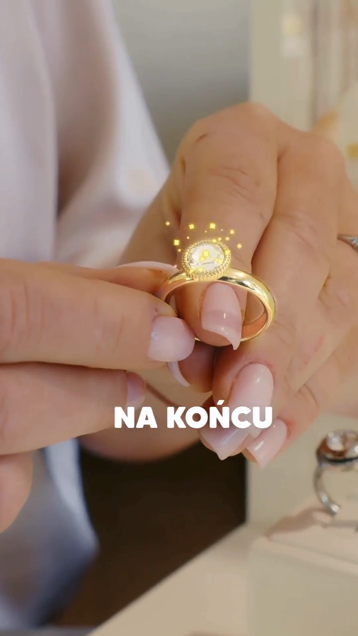 Kadr z realizacji: Biżuteria, rolka produktowa, Jubiler
